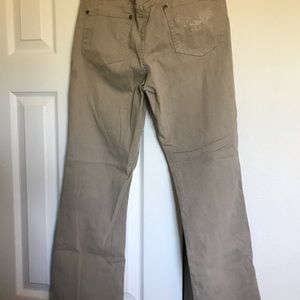 Jeans, beige. Never used.